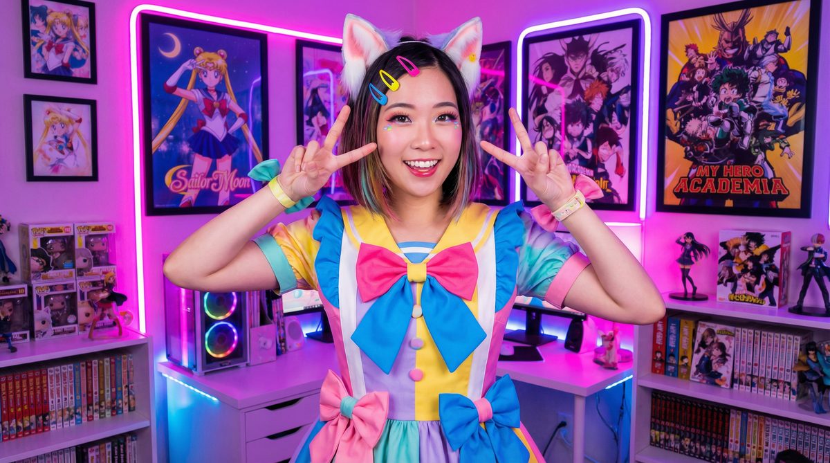 精神小妹二次元Cosplay视频