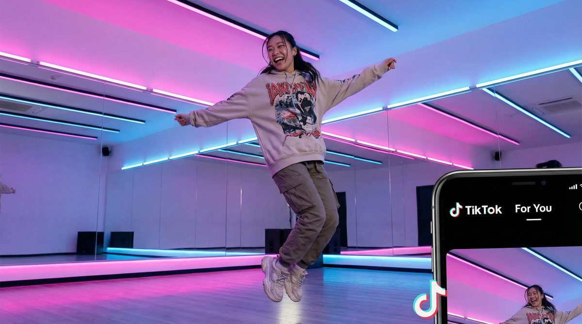 精神小妹热门舞蹈短视频